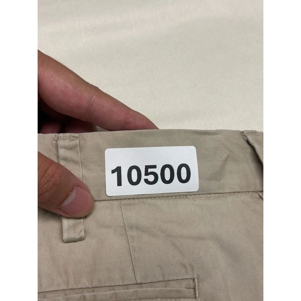 Polo Ralph Lauren Classic Fit Khaki Tan Pima Cotton Chino Shorts Mens 32X9